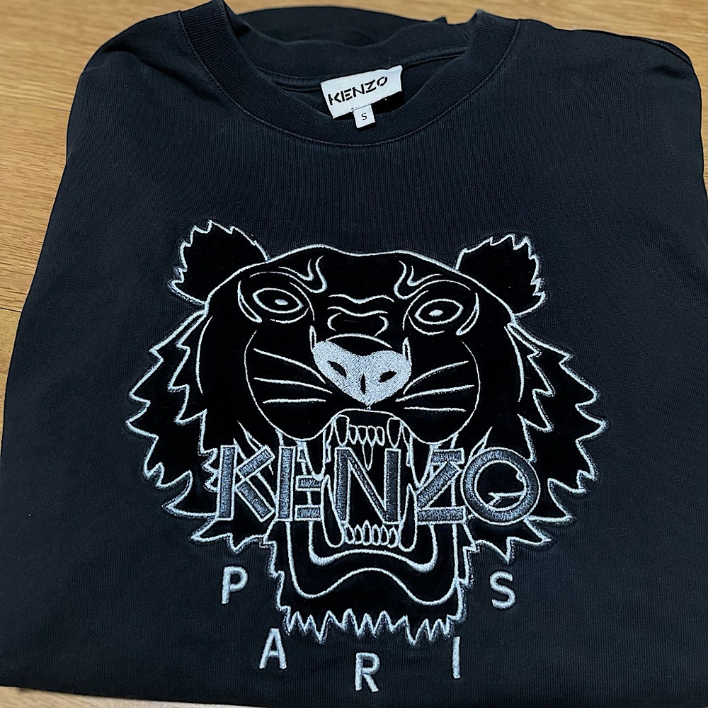 Kenzo Tiger shirt Black/Grey Men's